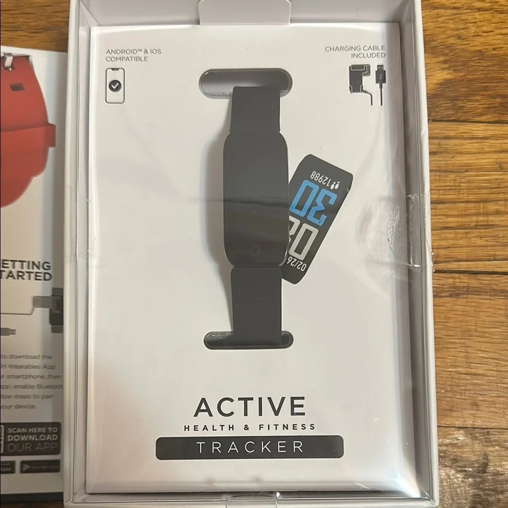 Black Smartwatch with Slim Design and Fitness Tracking